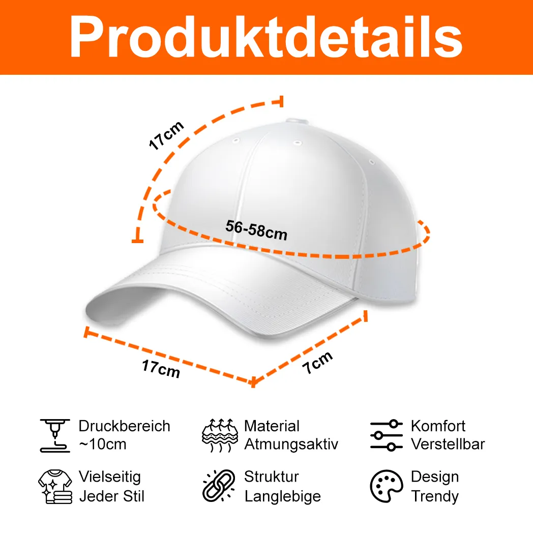 Fanclub-Stamm Cap mit Allover-Druck, Spielnacht Kühner Stil BDE030 – Bild 2