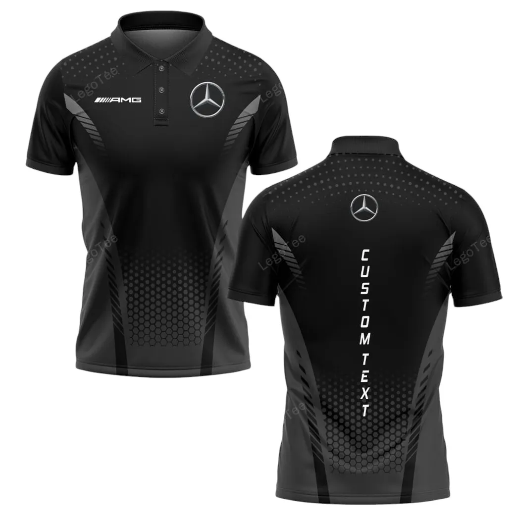 Leistungsausrüstung Poloshirt 3D-Druck, Lässiges Alltags-Polo CAR108