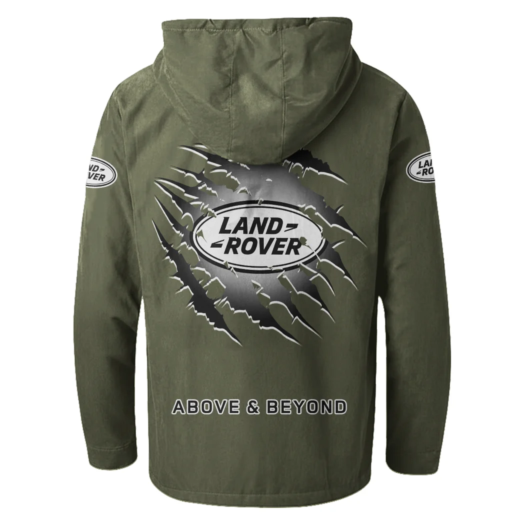 4x4 SUV Maker Flannel Hoodie, Car Culture Flannel HVN1327LR - Green - Image 4