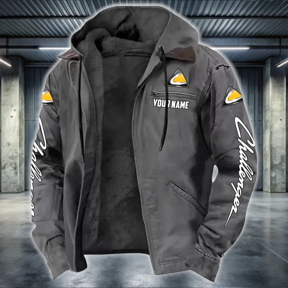 Track-Ready Vehicle Hooded And Flannel Hoodie, Driven Style Hoodie CAR519 - Gray