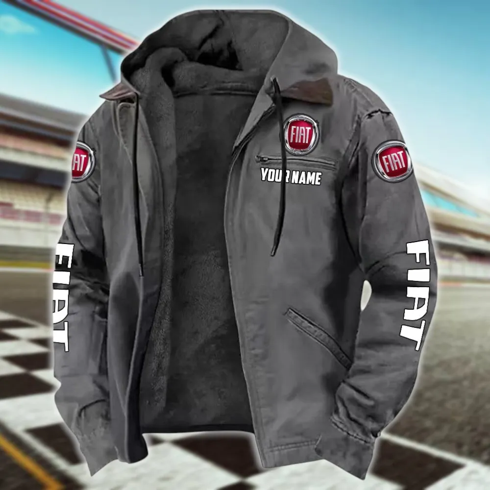 CityMotion Vehicles Hooded And Flannel Hoodie, Driven Style Hoodie CAR519 - Gray