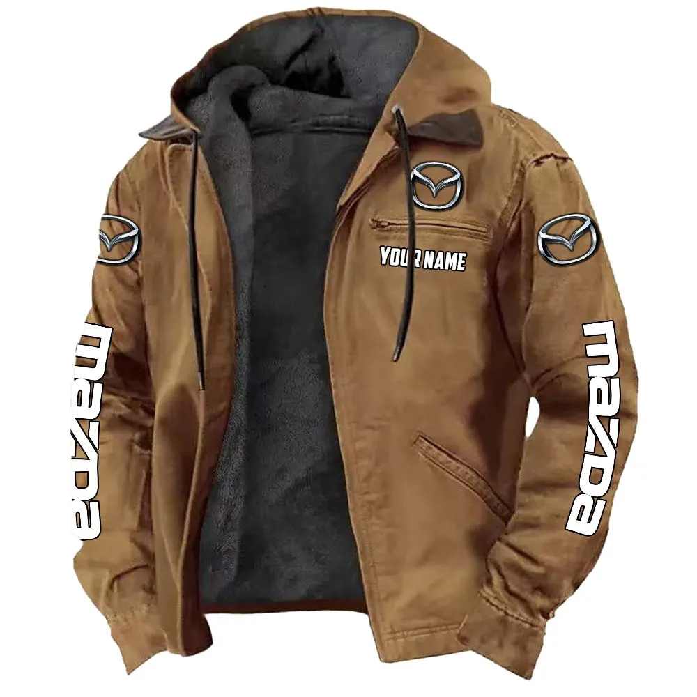Performance Coupe Hooded And Flannel Hoodie, Custom Garage Hoodie CAR519 - Camel - Image 2