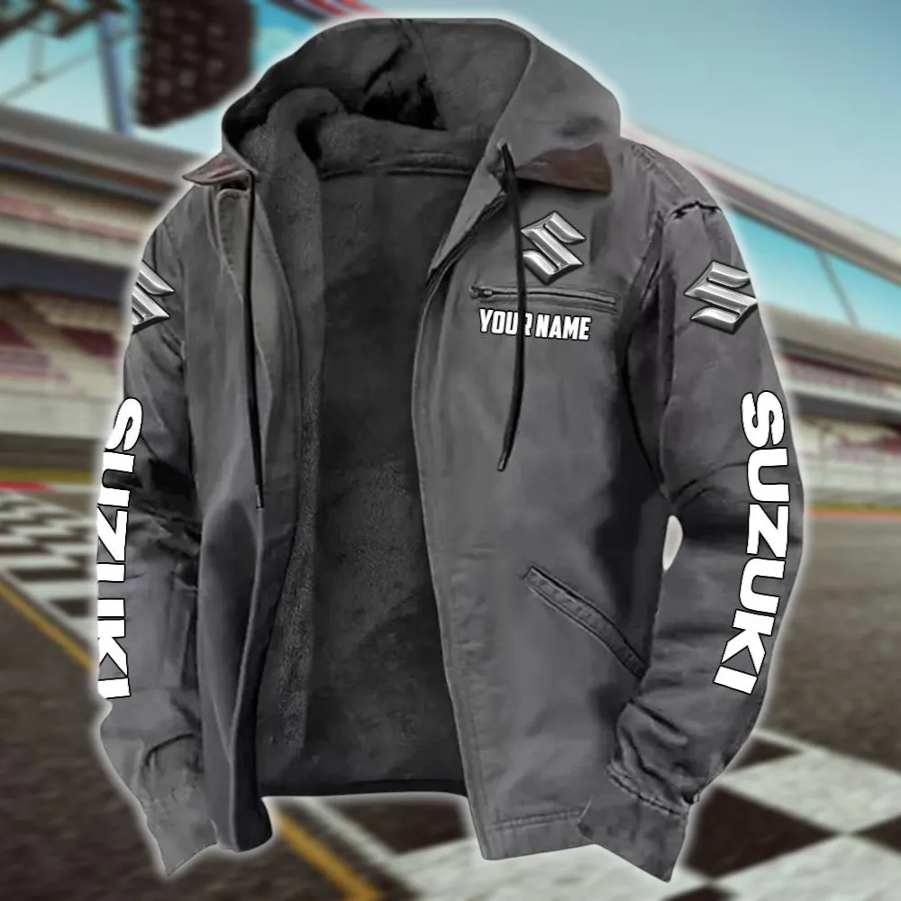 Speed Demon Hooded And Flannel Hoodie, Ride-Ready Hooded Style CAR519 - Gray