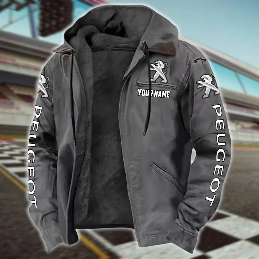 Practical Hatchback Hooded And Flannel Hoodie, Road Life Flannel CAR519 - Gray