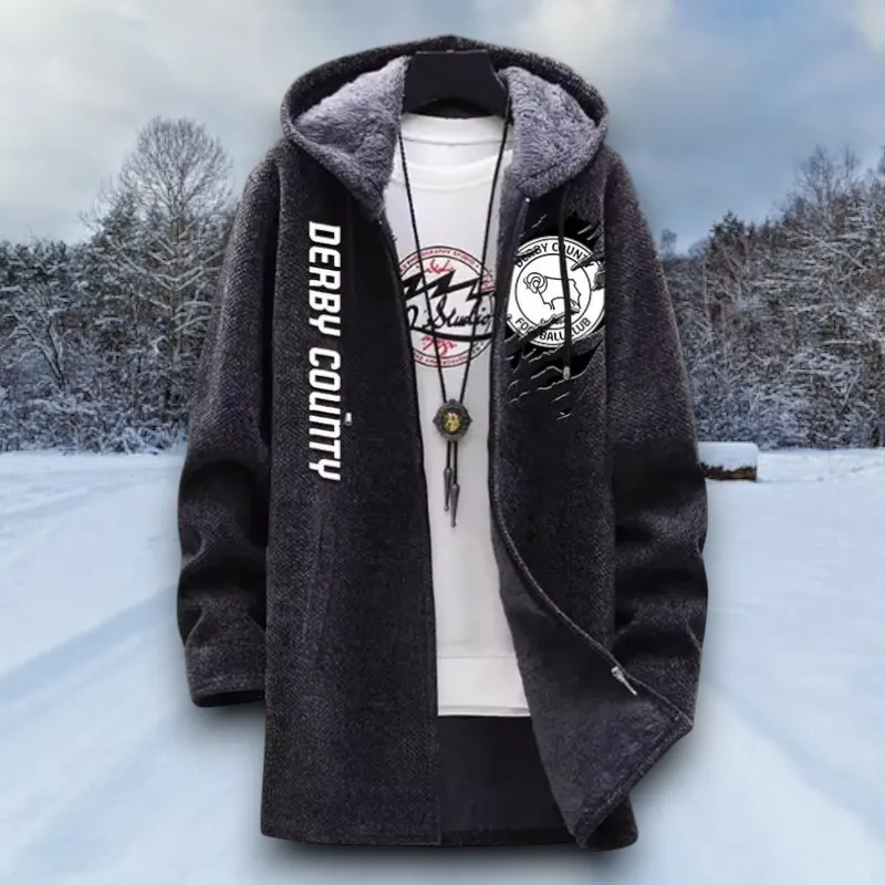 United Fan Zone Fleece Windbreaker Jacket, Outdoor Fan Windbreaker EPL127 - Black