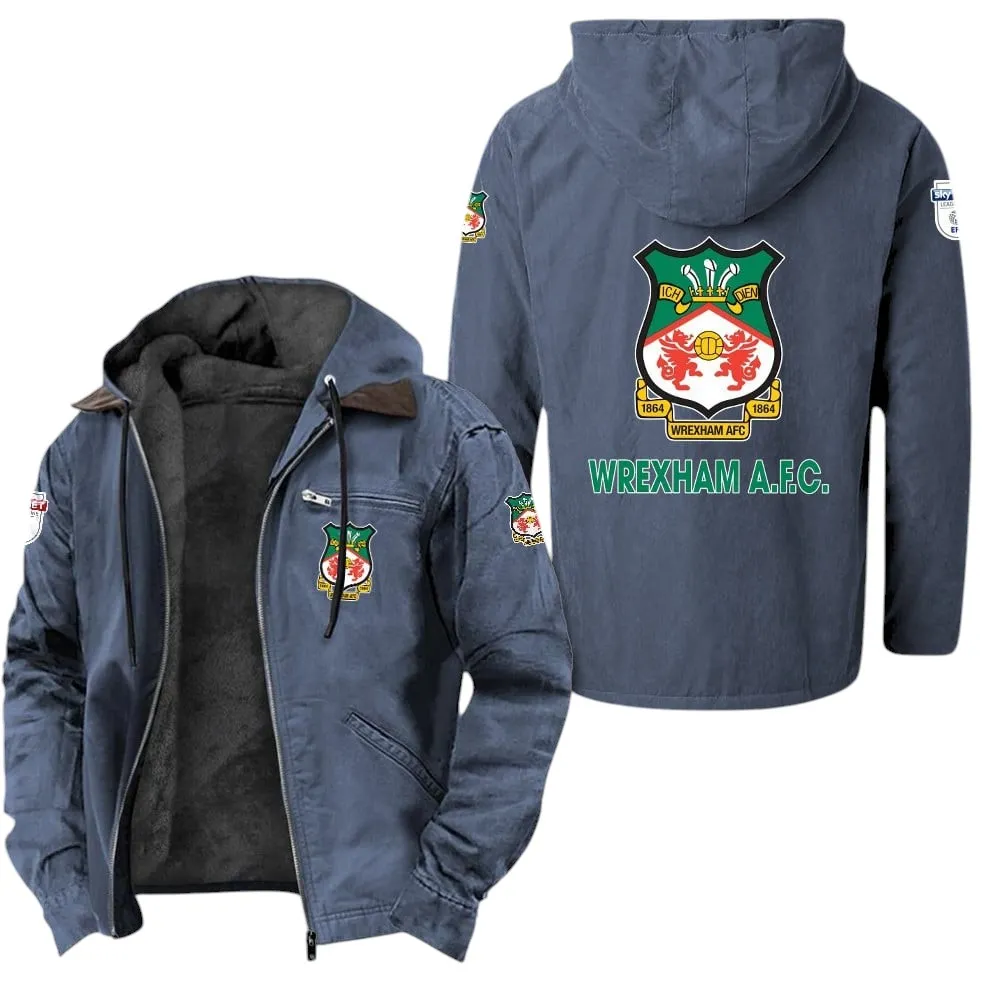 Fan Culture Crew Hooded And Flannel Hoodie, All-Season Fan Hoodie EPL134 - Navy Blue