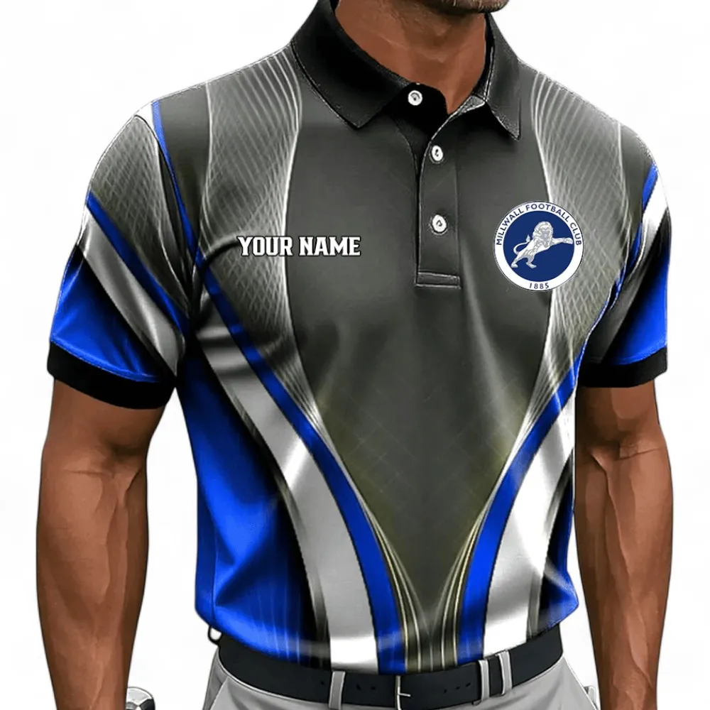 Sport Energy Hub Polo Shirt, Athletic-Inspired Fan Button Shirt EPL138 - Image 2