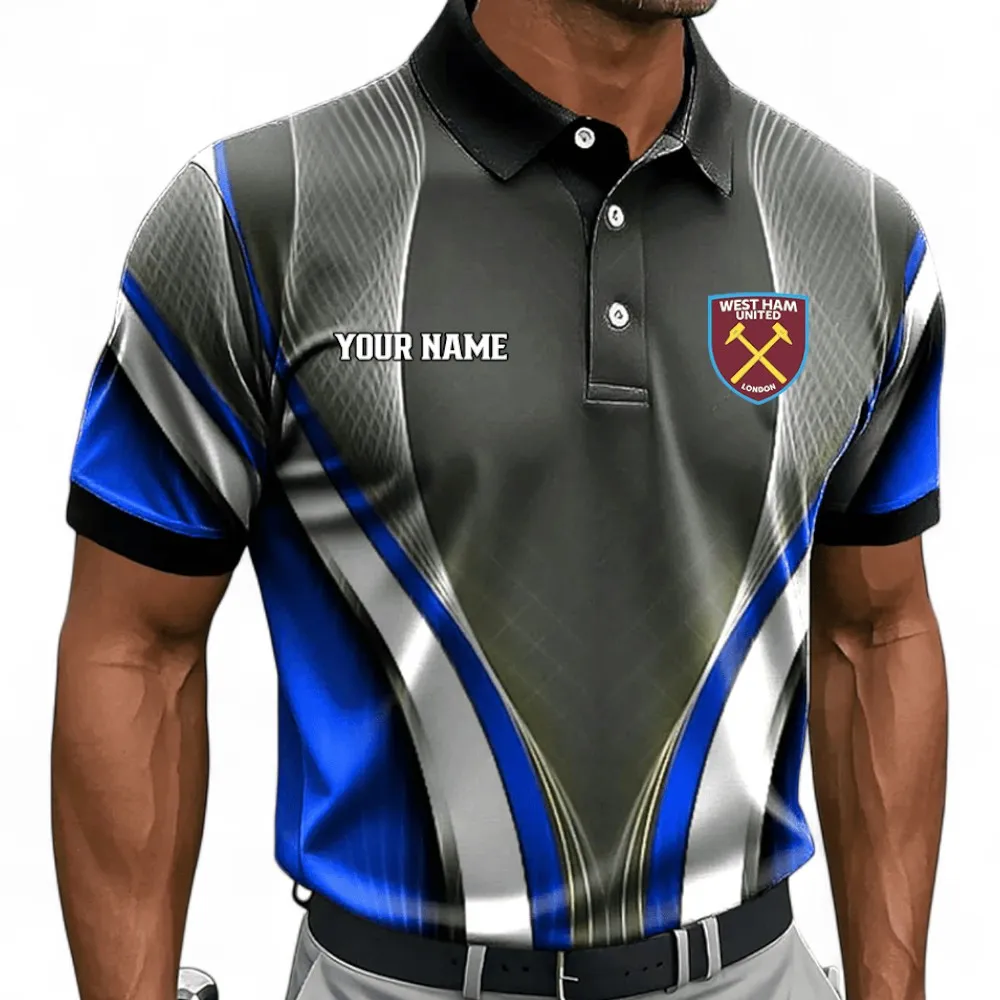 Loyal Irons Polo Shirt, Supporter Style Button Shirt EPL138 - Image 2