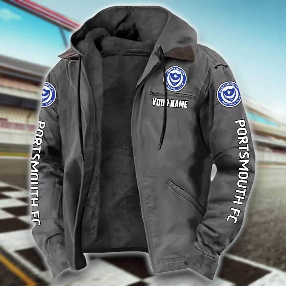 Game Day Spirit Hooded And Flannel Hoodie, True Fan Hooded Flannel EPL144 - Gray