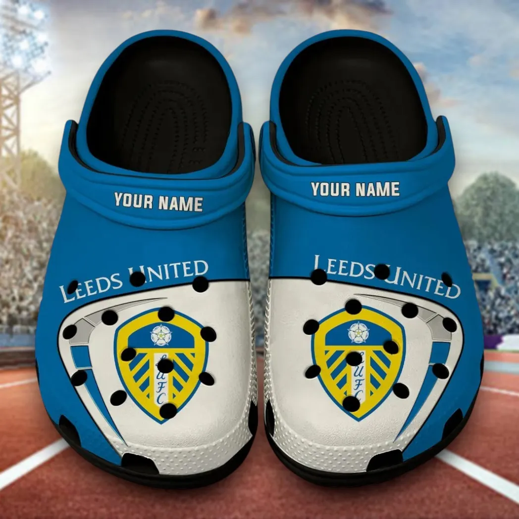 Yorkshire Whites Clogs Full Print, Stadium Spirit Footwear EPL1904232502 - Black