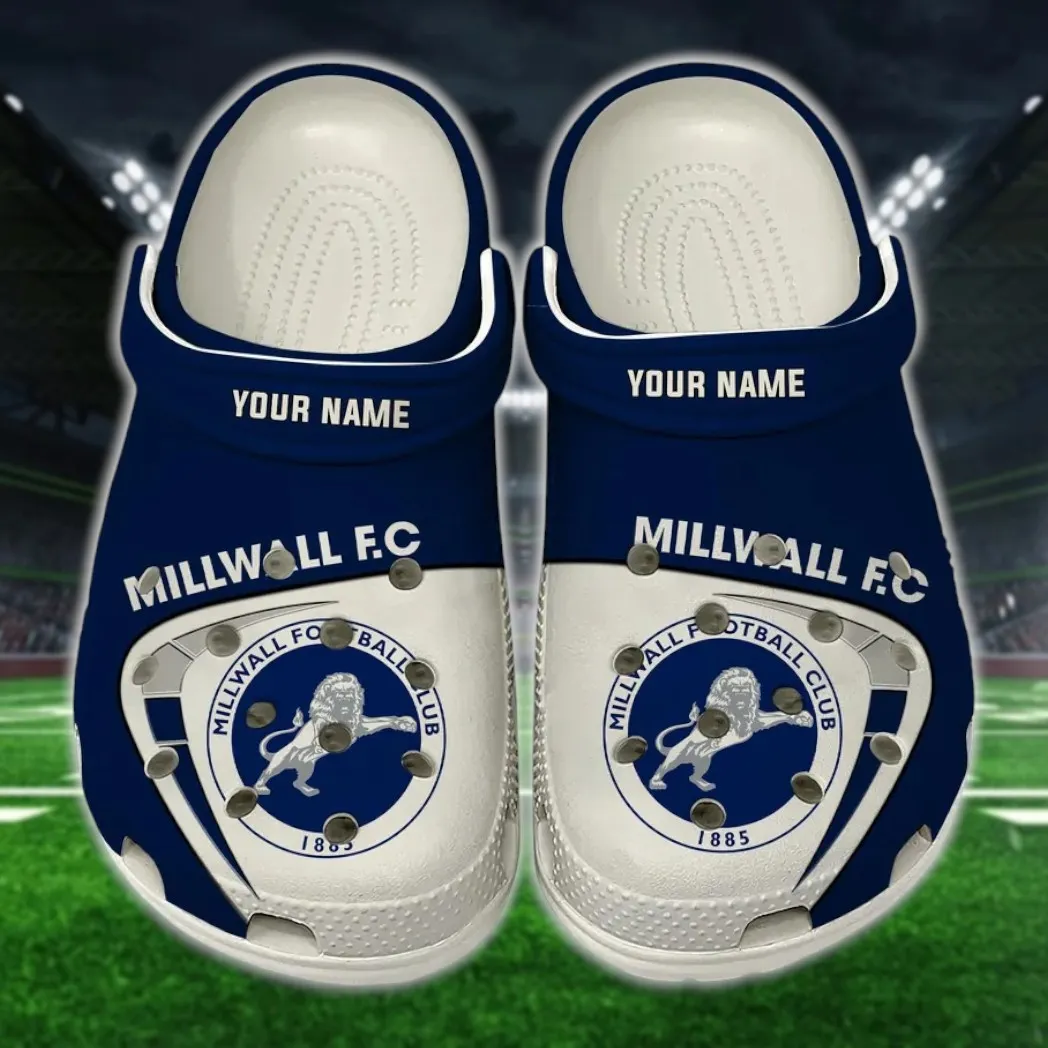 Supporter Club Clogs Full Print, Active Fan Footwear EPL1904232516 - White