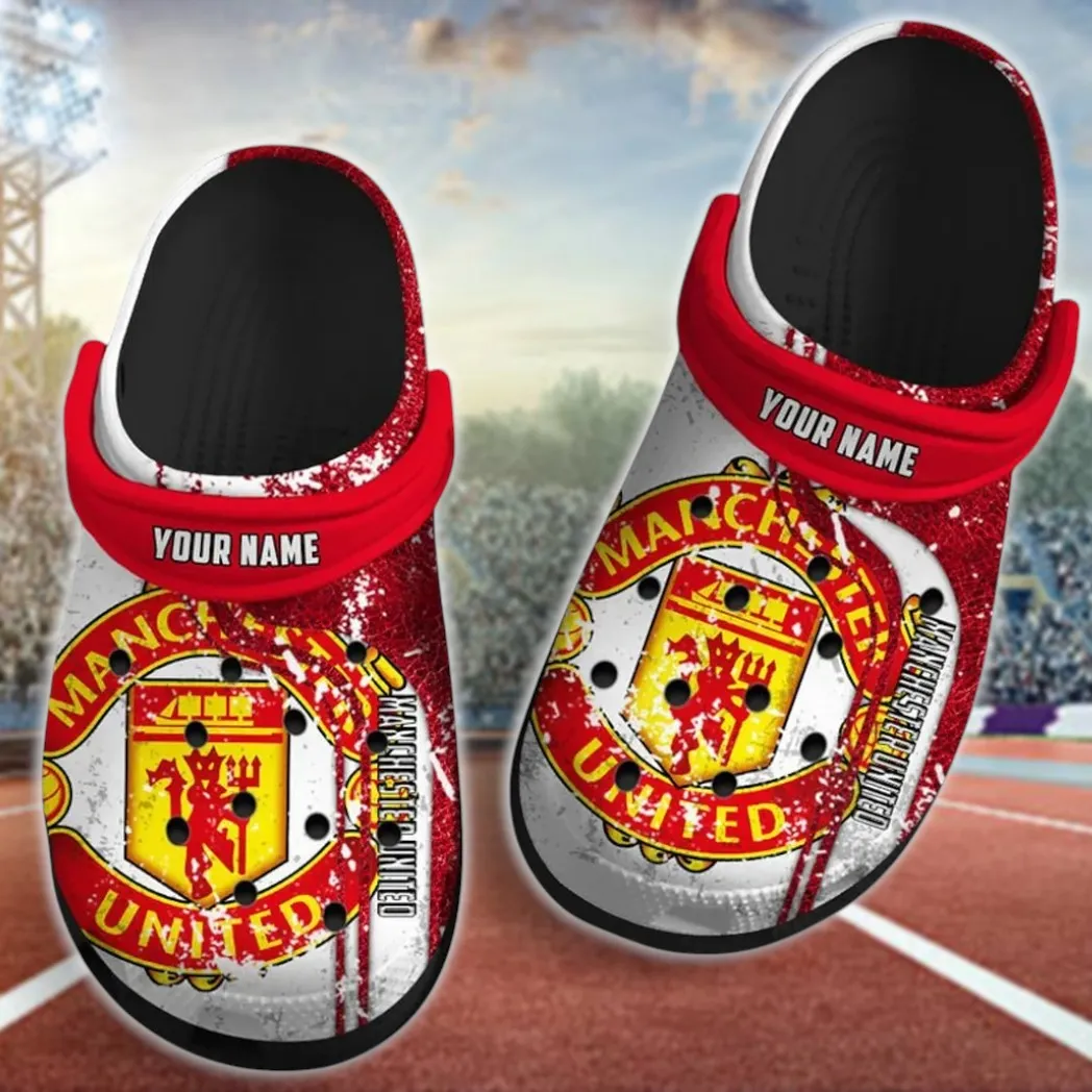 Red Devil Spirit Clogs Full Print, Everyday Fan Clogs EPL75052125224 - Black