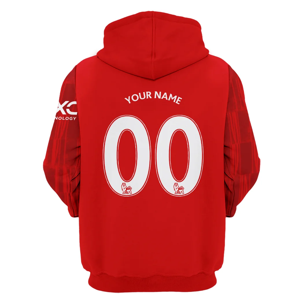 Northern Red Pride Hoodie Exclusive Logo, Everyday Rider Lifestyle Hoodie HVN1315MU - Image 3