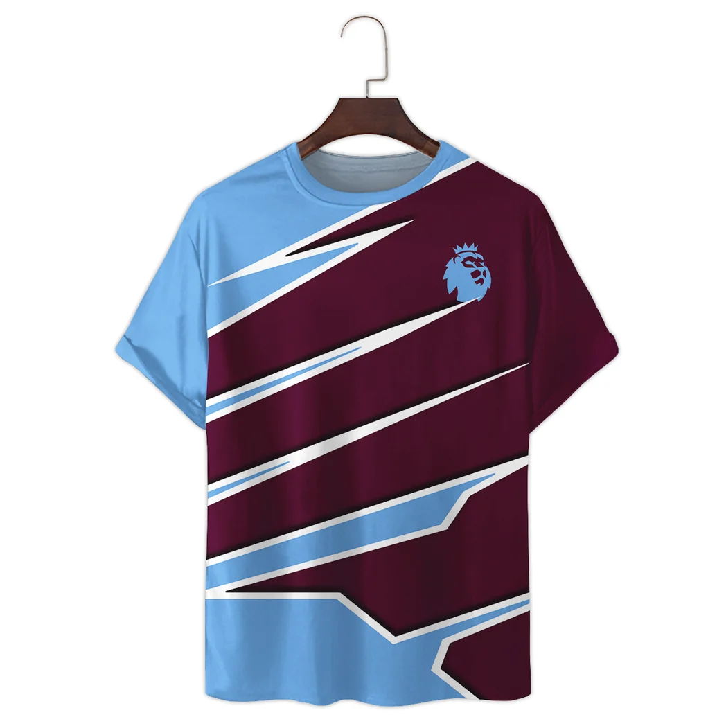 Claret Side T-Shirt Exclusive Logo, Sporty Lifestyle Shirt HVN1316AV - Image 2