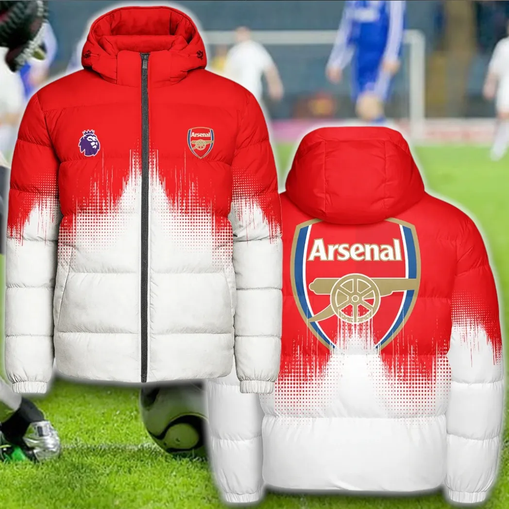 London Red Army Hooded Cotton Jacket Ultimate Warmth Fan JacketHVN1323AR