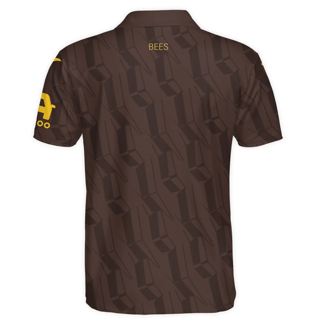 Capital Bee Crew Polo Shirt True Fan Polo Shirt HVN1324BR - Image 3