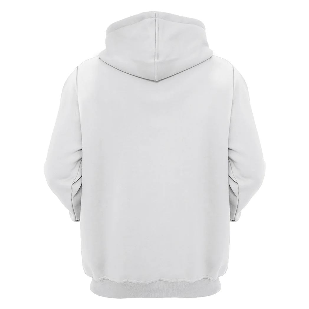 Capital Blue Support Hoodie Sporty Fan Fullover Hoodie HVN1324CH - Image 3