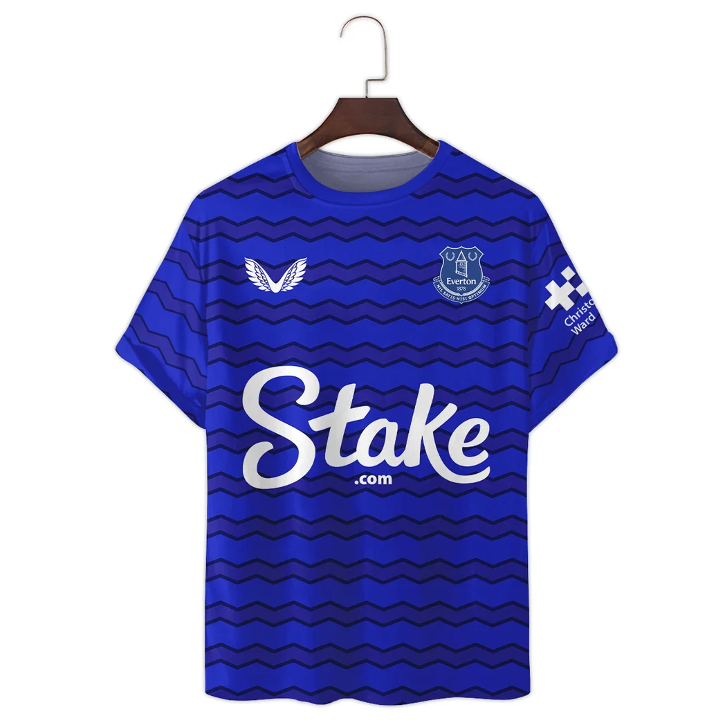 Blue Side T-Shirt Match Day Shirt HVN1324EV - Image 2
