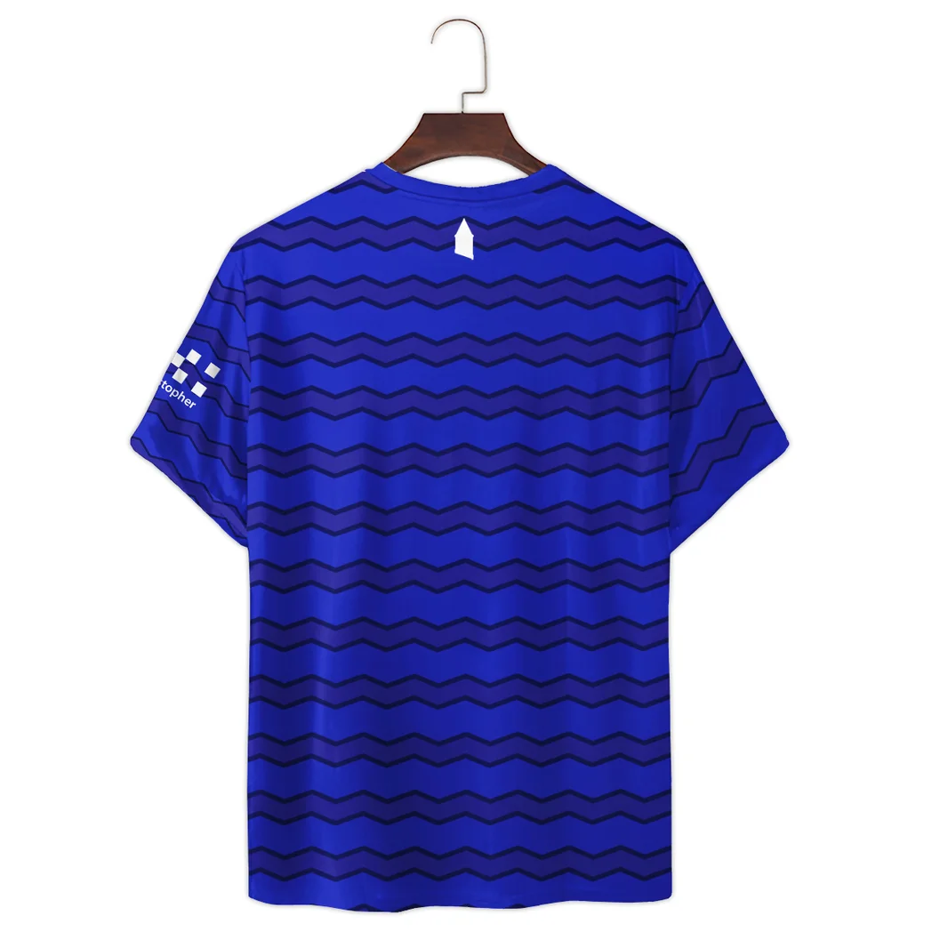 Blue Side T-Shirt Match Day Shirt HVN1324EV - Image 3