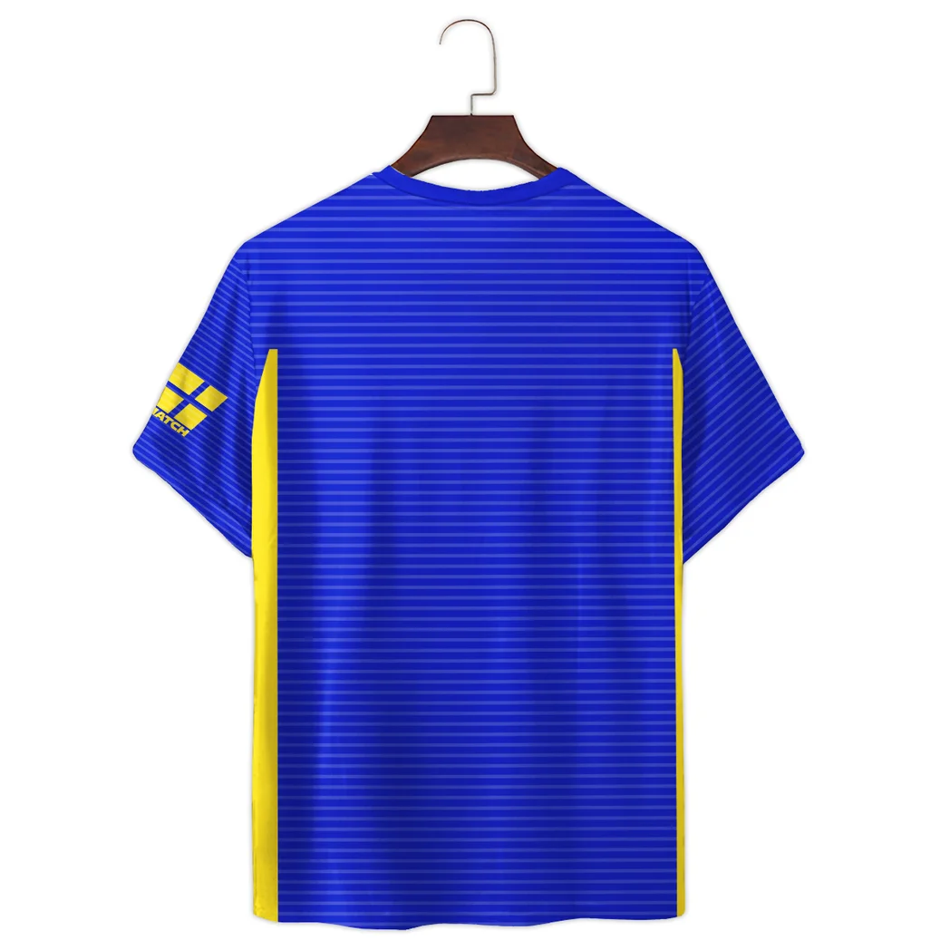 Classic White Supporters T-Shirt Athletic Spirit Shirt HVN1324LU - Image 3