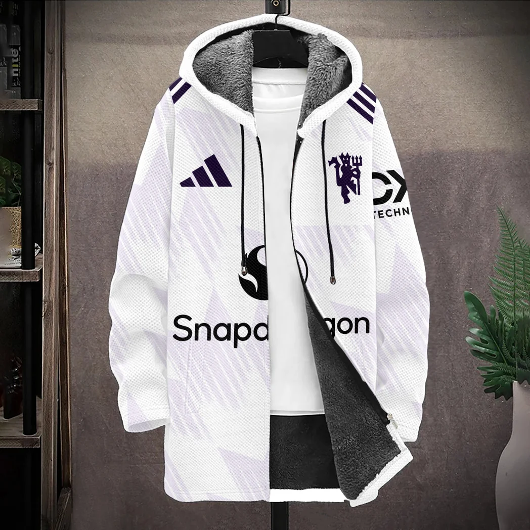 Red Shirt Side Fleece Windbreaker Jacket Game Day Windbreaker HVN1324MU - Image 3