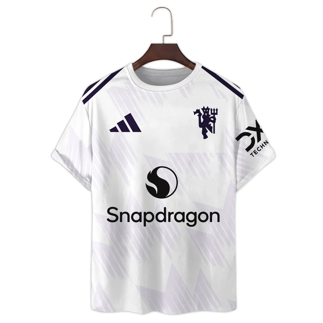 Red Shirt Side T-Shirt Sport Spirit T-Shirt HVN1324MU - Image 2