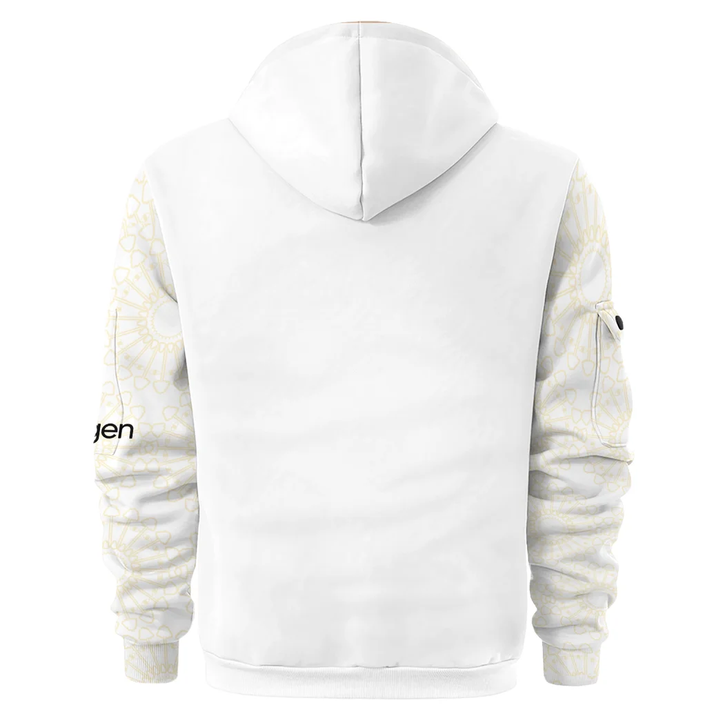 Woodland Reds Hoodie Half Zip Fan Pride Half-Zip Hoodie HVN1324NF - Image 3