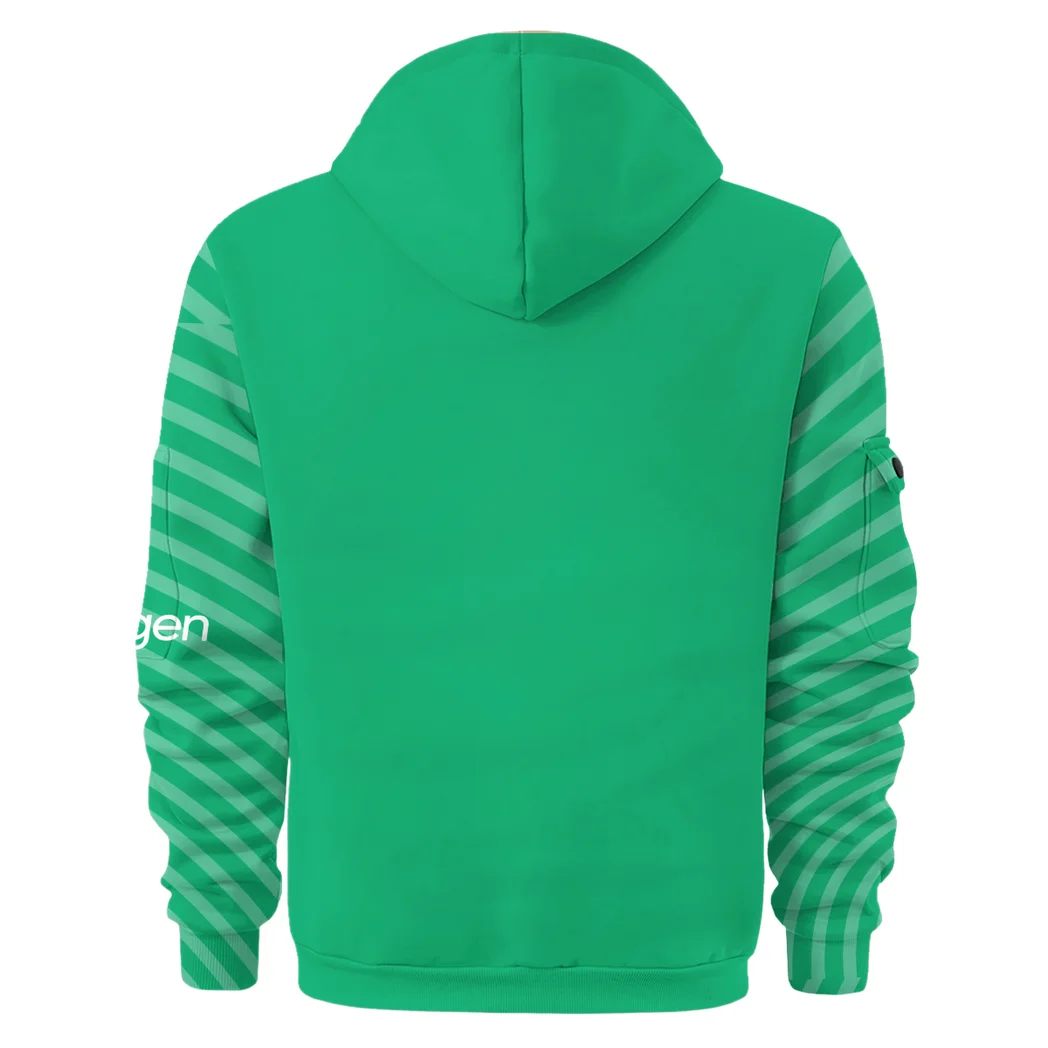Loyal Stripes Hoodie Half Zip Everyday Fan Hoodie HVN1324NU - Image 3