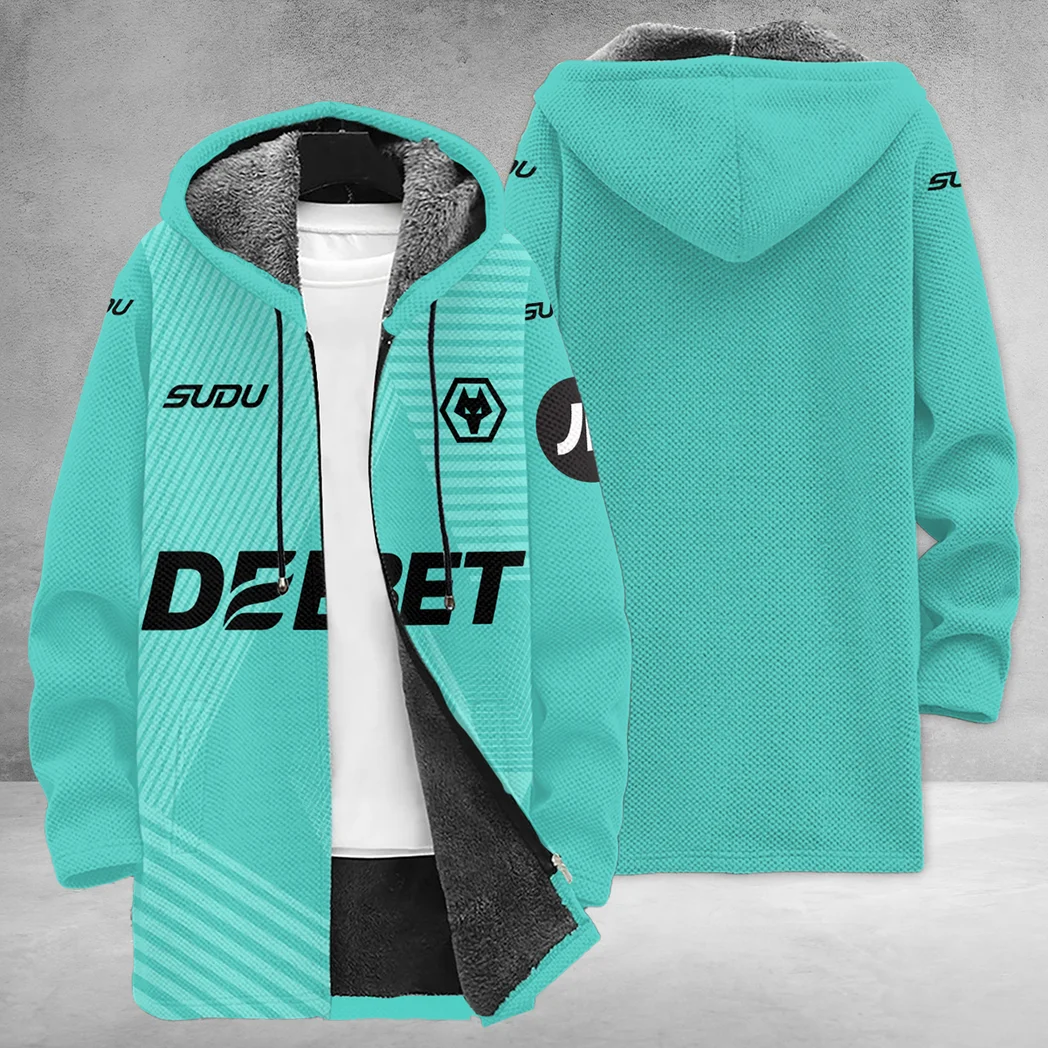 Northern Wolf Pride Fleece Windbreaker Jacket Cozy Sports Fan Gear HVN1324WW - Image 2