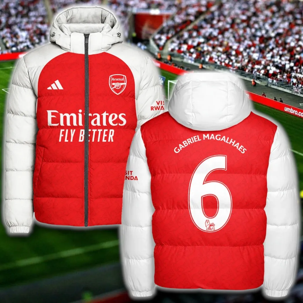Brazilian Backbone Hooded Cotton Jacket Classic Cozy Supporter Jacket HVN1325GM