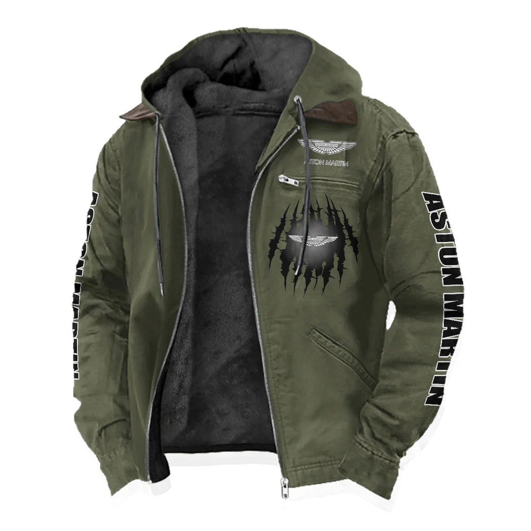 Dynamic Driving Machine Flannel Hoodie, Garage Life Hooded Flannel HVN1328AM - Green - Image 2