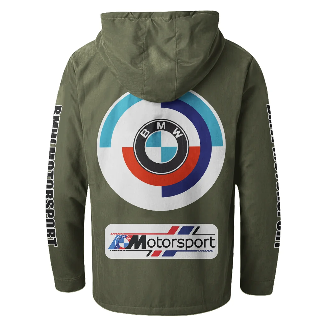 Motorsport Vehicle Flannel Hoodie, Custom Car Fan Hoodie HVN1328BM - Green - Image 3