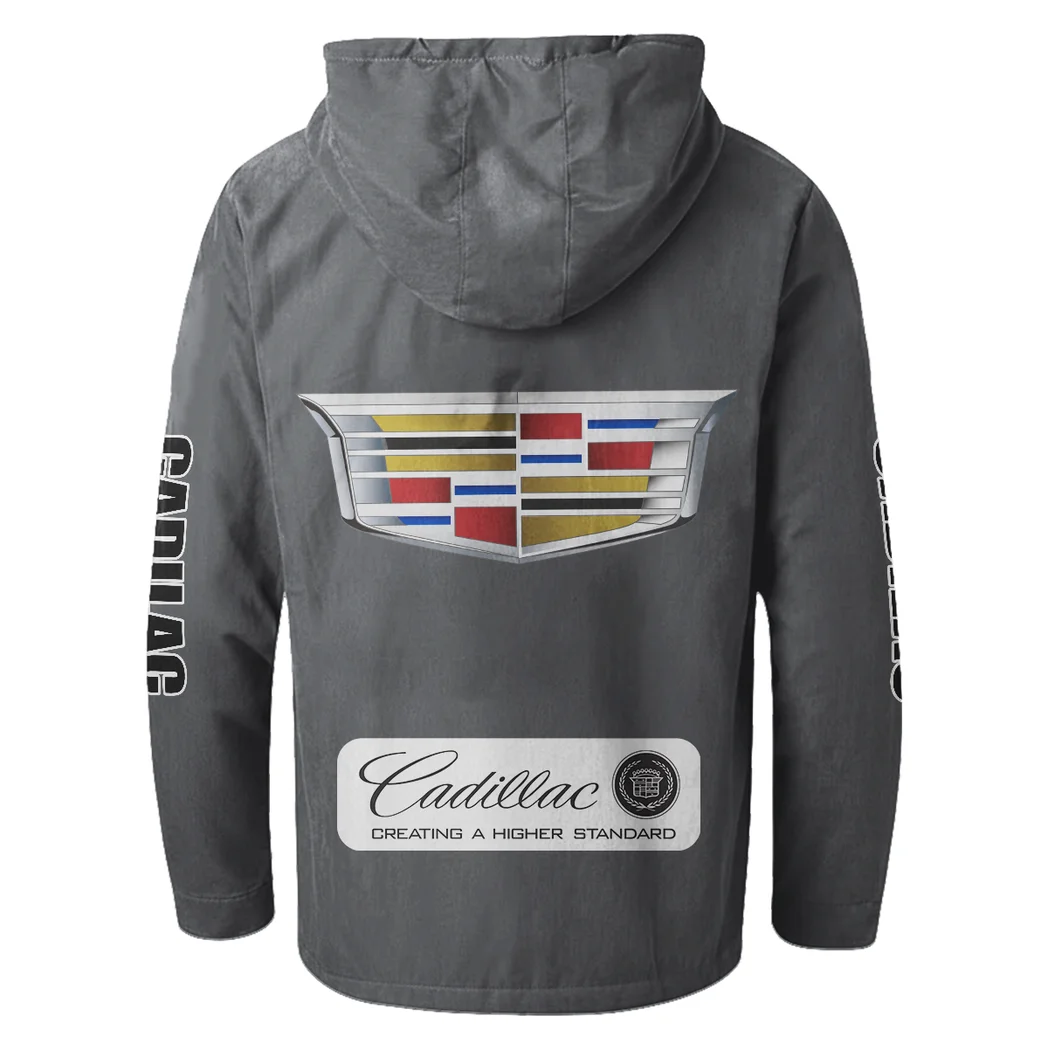 Road Legend Flannel Shirt Flannel Hoodie, Warm Street Flannel HVN1328CA - Gray - Image 3