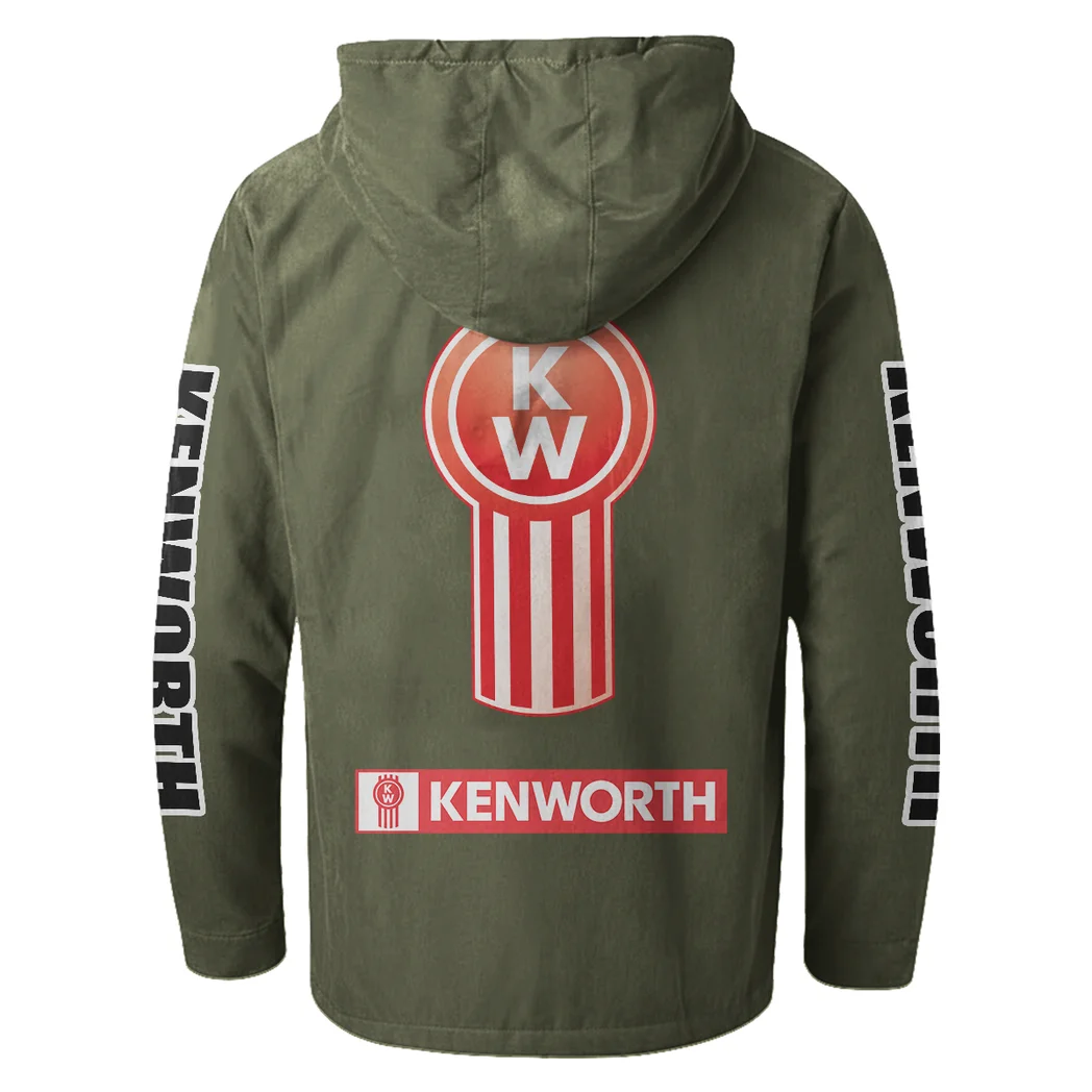 Road-Ready Truck Flannel Hoodie, Road Life Flannel HVN1328KE - Green - Image 3