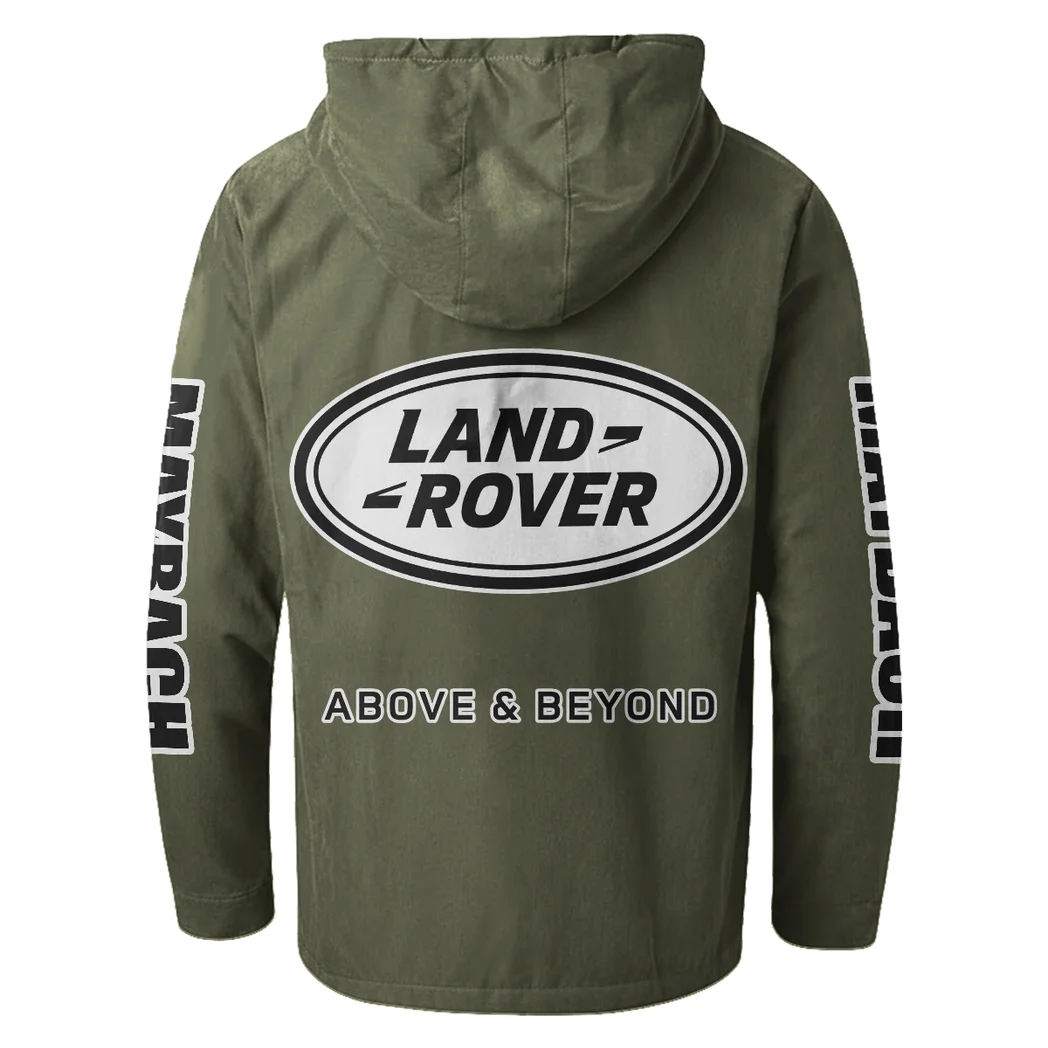 4x4 SUV Maker Flannel Hoodie, Car Culture Flannel HVN1328LR - Green - Image 3