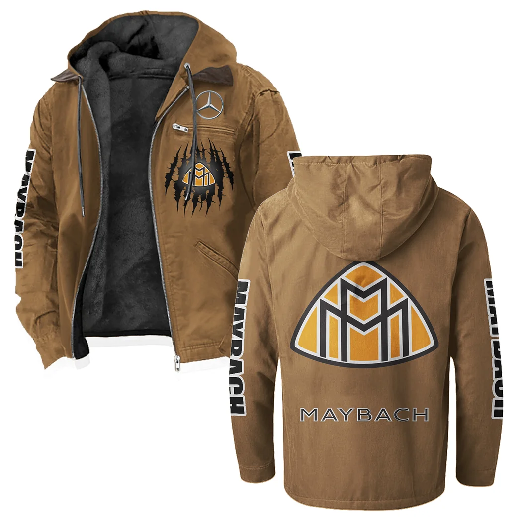 Prestige Motion Flannel Hoodie, Street-Ready Rider Hoodie HVN1328MA - Camel