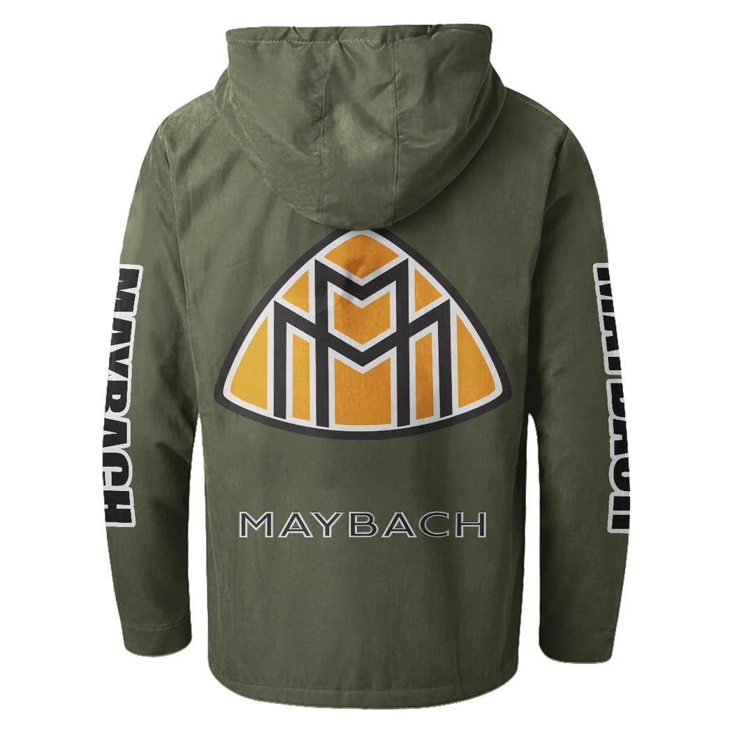 Prestige Motion Flannel Hoodie, Street-Ready Rider Hoodie HVN1328MA - Green - Image 3