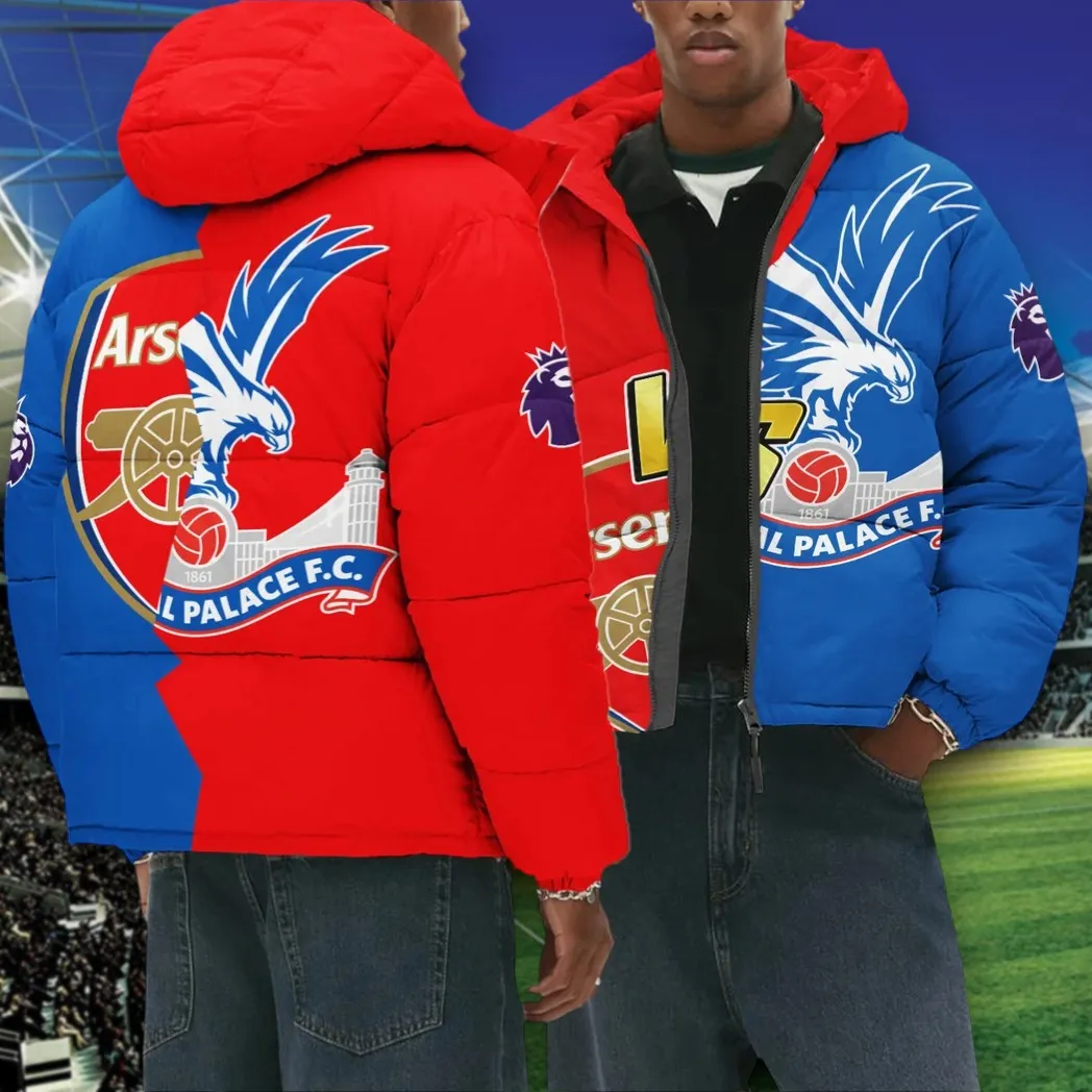 London Pride Match Hooded Cotton Jacket Bold Game Day Jacket HVN1338AC
