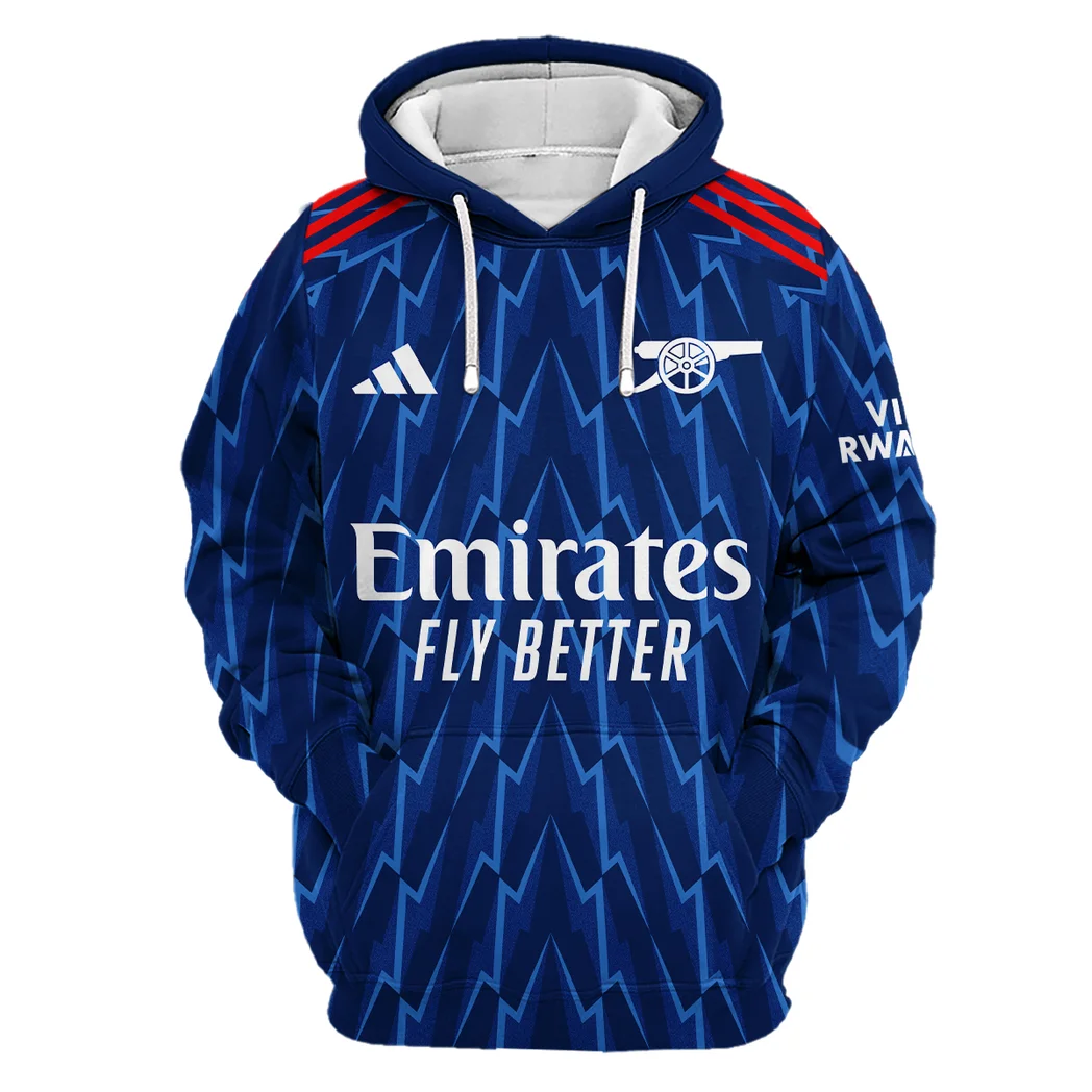 Red Shirt Fans Hoodie Warm Up Hoodie HVN1340AR - Image 3