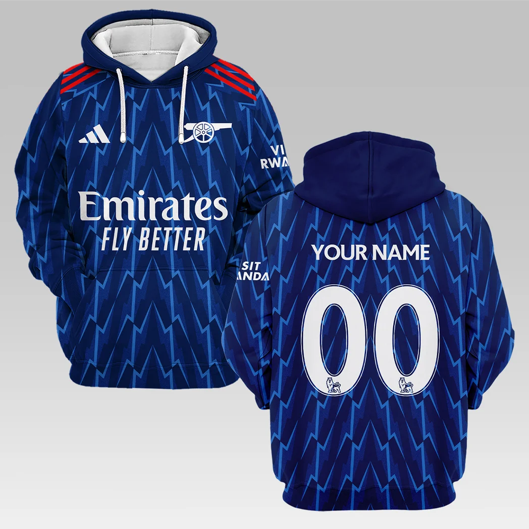 Red Shirt Fans Hoodie Warm Up Hoodie HVN1340AR - Image 2