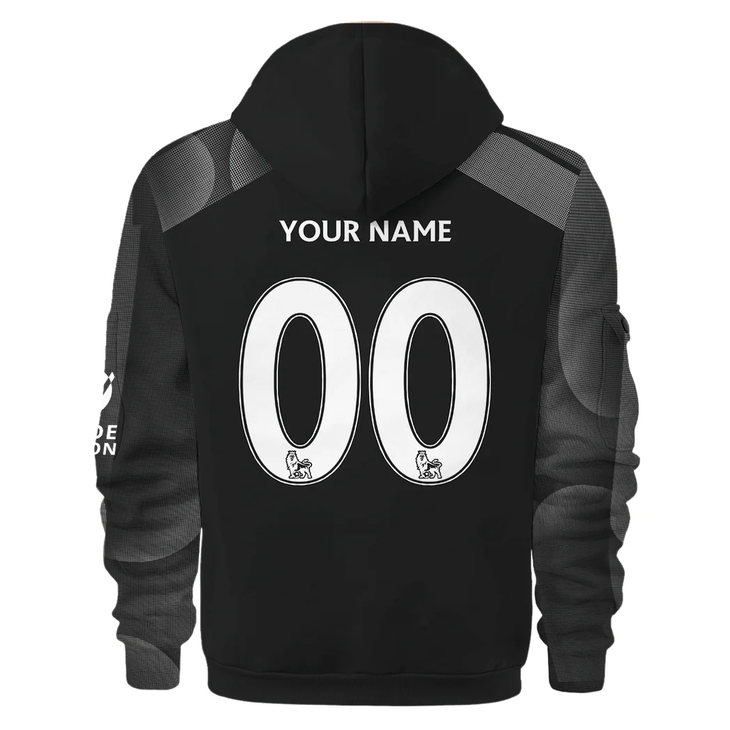 Pride of Midlands Hoodie Half Zip True Supporter Half-Zip Hoodie HVN1340AV - Image 3