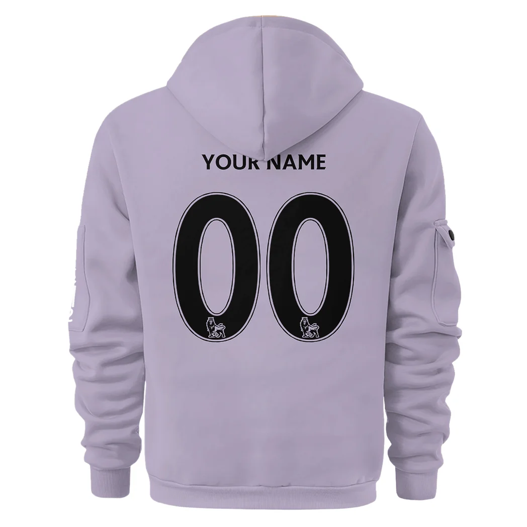 Ocean Wave Fans Hoodie Half Zip True Fan Hoodie HVN1340BH - Image 3