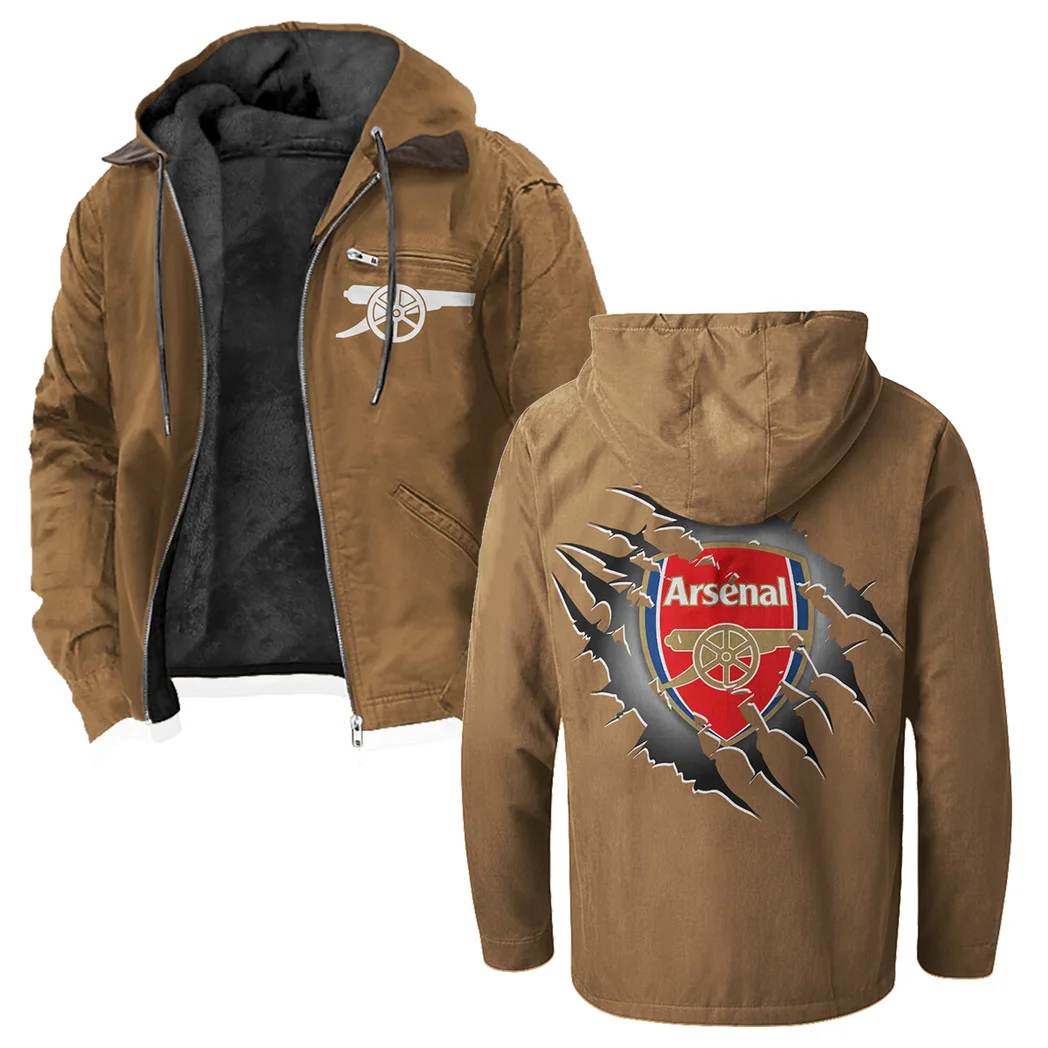 Premium Sedan Flannel Hoodie, Custom Garage Hoodie HVN1357AR - Camel