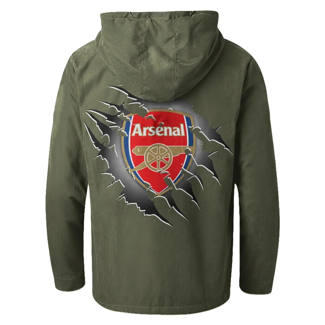 Premium Sedan Flannel Hoodie, Custom Garage Hoodie HVN1357AR - Green - Image 3