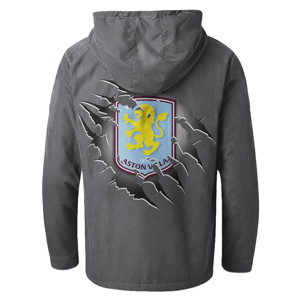 Dynamic Driving Machine Flannel Hoodie, Ride-Inspired Streetwear HVN1357AV - Gray - Image 3