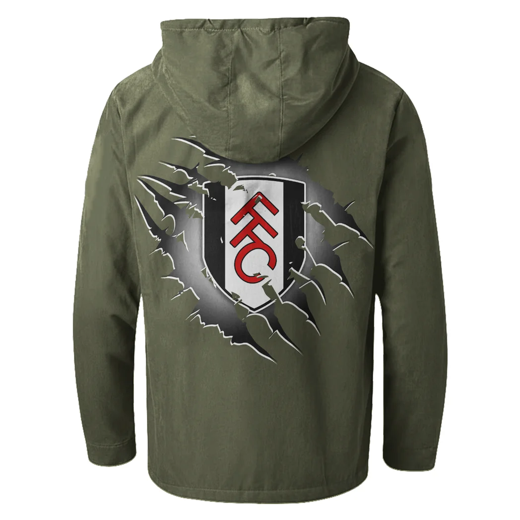 Off-Road Adventure Bike Flannel Hoodie, Rugged Rider Flannel HVN1357FU - Green - Image 3