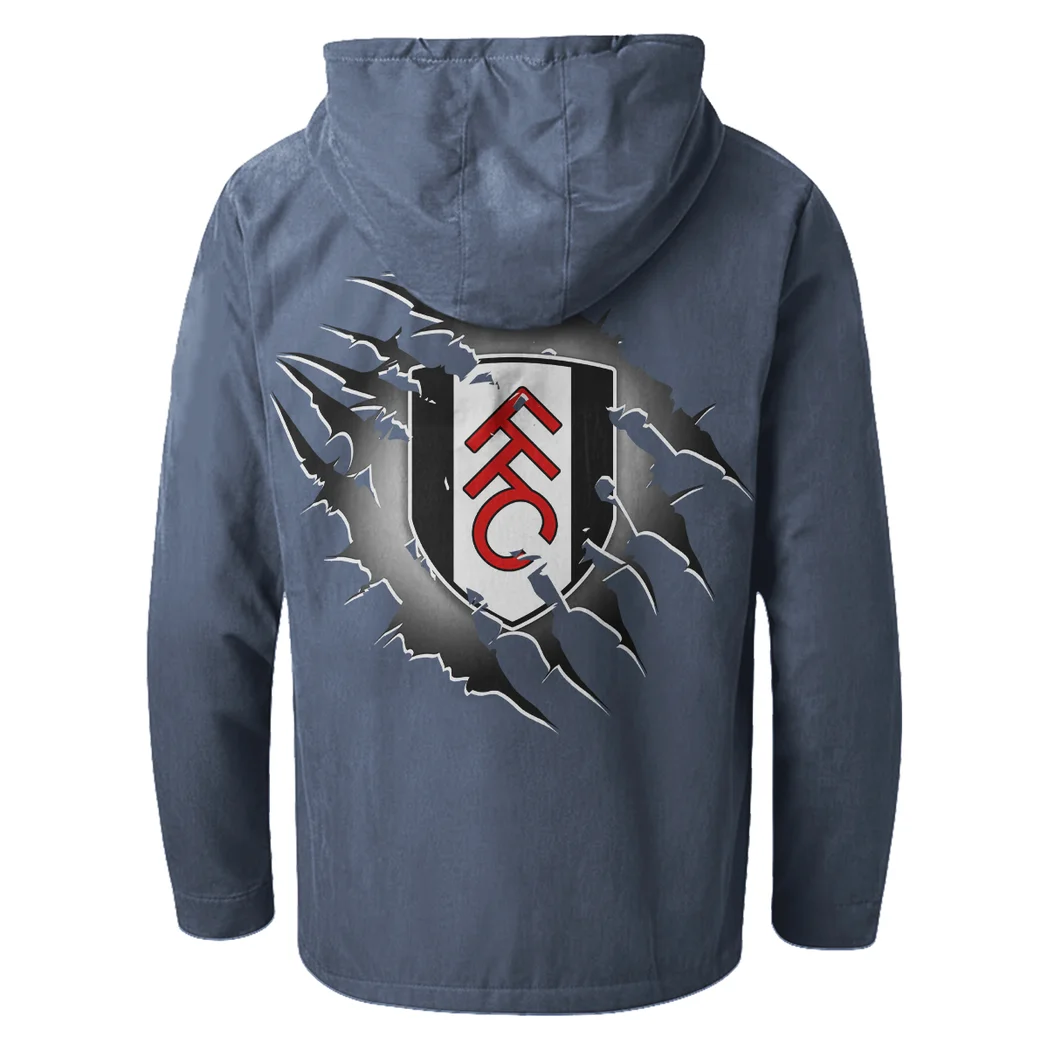 Off-Road Adventure Bike Flannel Hoodie, Rugged Rider Flannel HVN1357FU - Navy Blue - Image 3