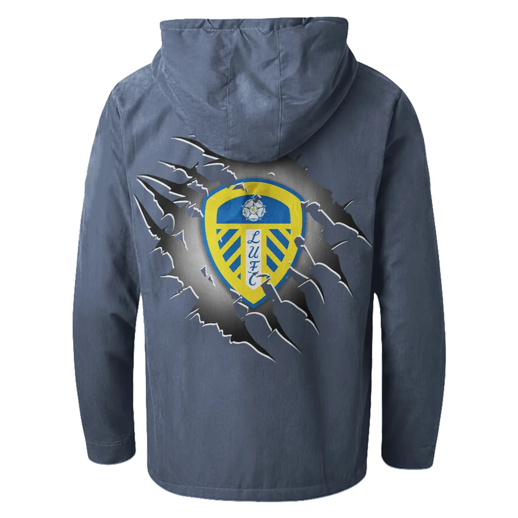 American Pickup Truck Flannel Hoodie, Gearhead Style Hoodie HVN1357LU - Navy Blue - Image 3