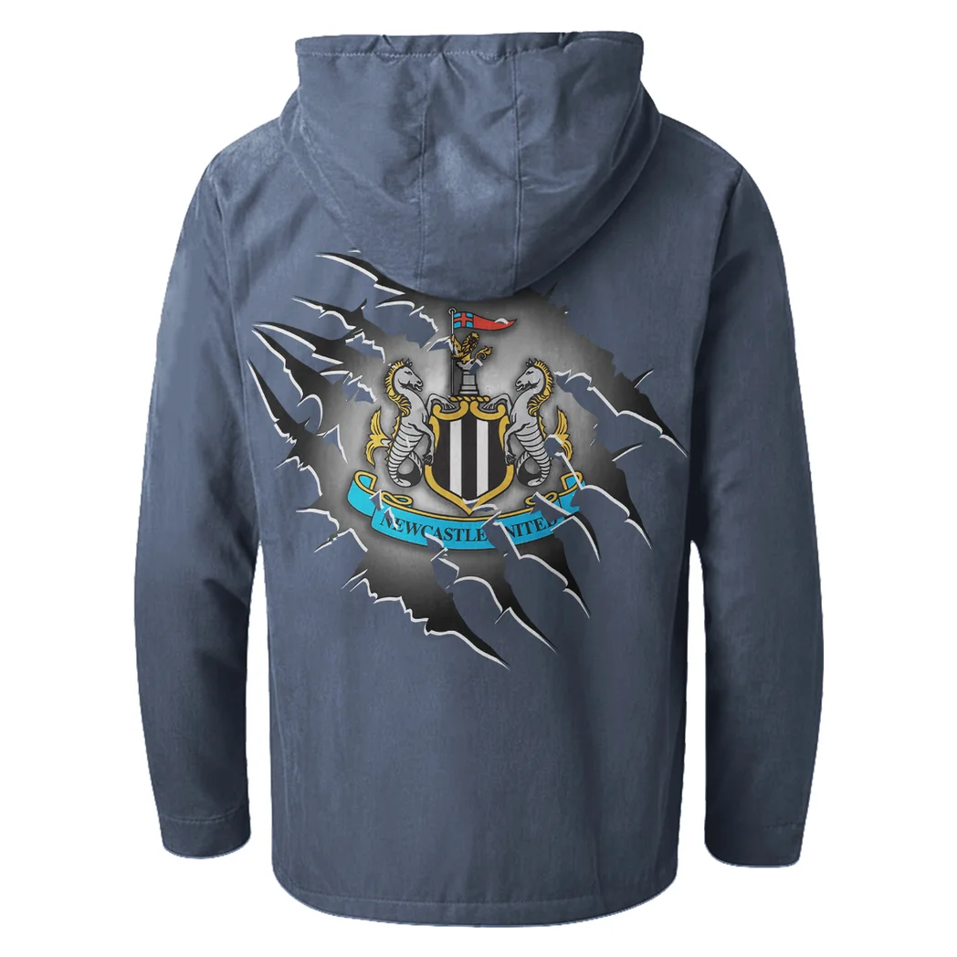 Performance Roadster Flannel Hoodie, Ride-Ready Hooded Style HVN1357NU - Navy Blue - Image 3