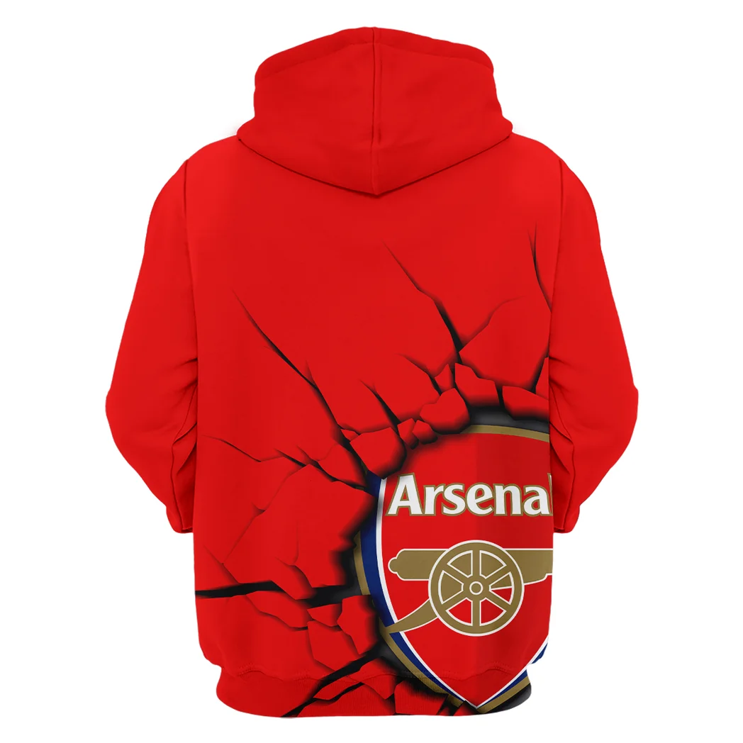 Capital Red Squad Hoodie Warm Up Hoodie HVN1360AR - Image 4